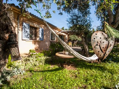 Rustikale, möblierte Casita auf dem Lande bei Alqueria Blanca-Santanyi -- F 66 LZ