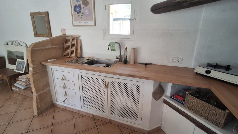 Casita rústica y amueblada en el campo cerca de Alqueria Blanca-Santanyi -- F 66 LZ