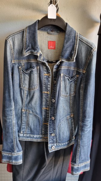 s. Oliver Denim Jacket Size 38