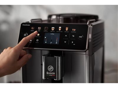 SAECO Kaffeevollautomat Schwarz