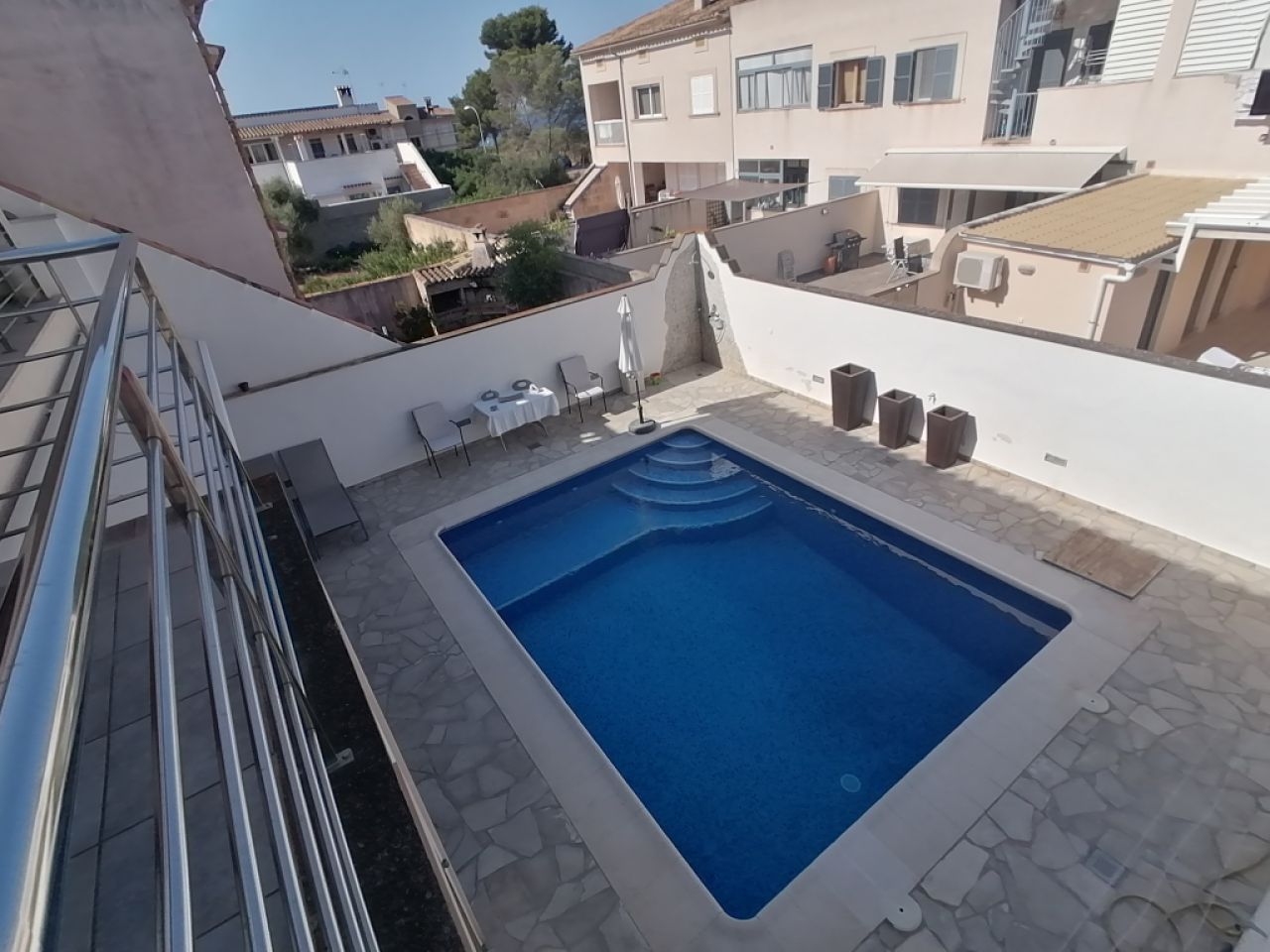 Temporada: Chalet de 2 plantas con piscina y calefacción central de gasoil en Son Bielo - Sa Ràpita 