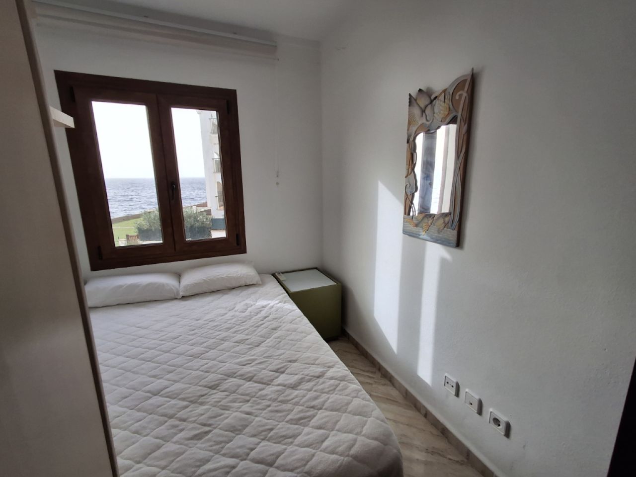 SEASON 26/27: Large apartment with communal pool on the first line of the coast of Portocolom -- AP 403aT