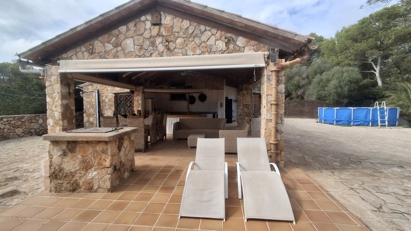 SAISON: Ebenerdiges Chalet in einer Grünzone - nahe der Cala Mondrago - Santanyi - CH 78 T