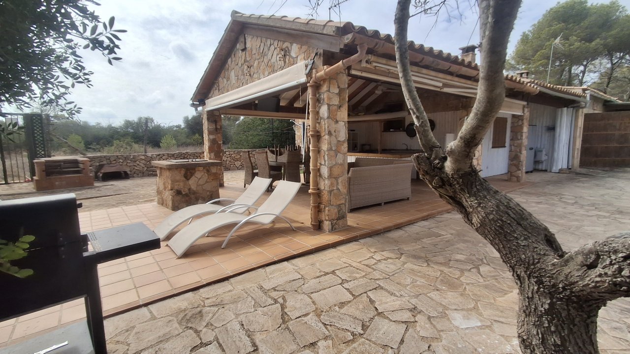 SAISON: Ebenerdiges Chalet in einer Grünzone - nahe der Cala Mondrago - Santanyi - CH 78 T