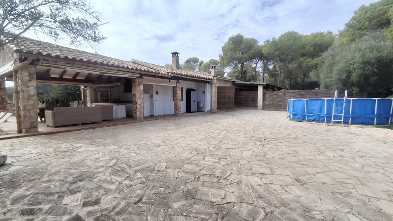 SAISON: Ebenerdiges Chalet in einer Grünzone - nahe der Cala Mondrago - Santanyi - CH 78 T