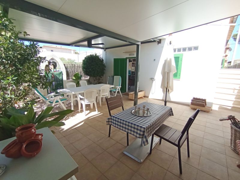 SAISON: Ebenerdiges Chalet mit Fussbodenheizung an der Küste von Sa Rapita --- CH 19 T