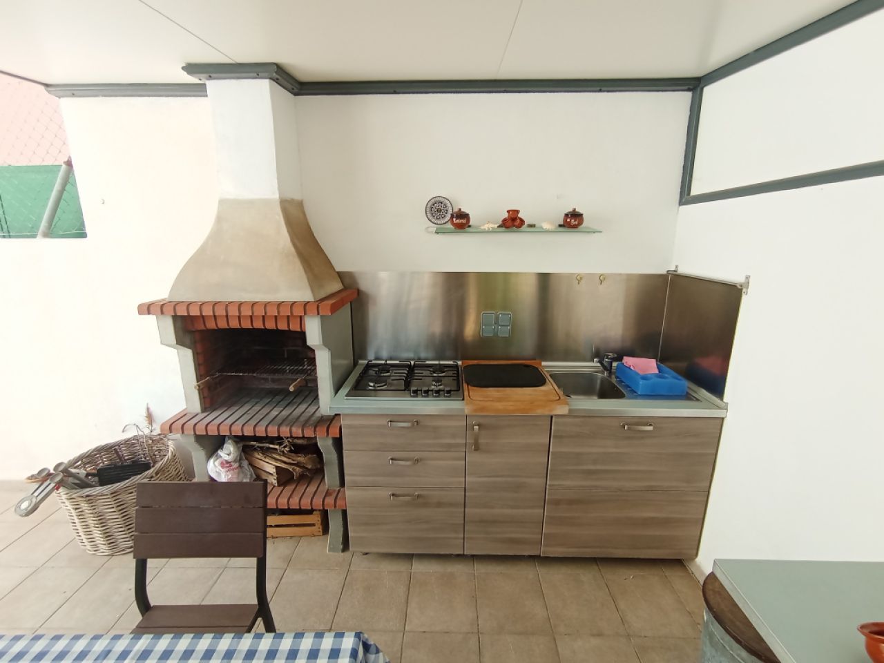 SAISON: Ebenerdiges Chalet mit Fussbodenheizung an der Küste von Sa Rapita --- CH 19 T