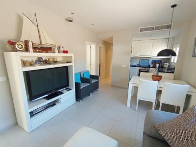 SAISON: Ebenerdiges Chalet mit Fussbodenheizung an der Küste von Sa Rapita --- CH 19 T