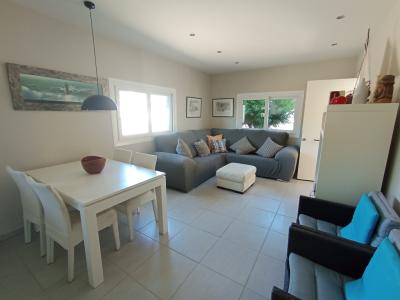 SAISON: Ebenerdiges Chalet mit Fussbodenheizung an der Küste von Sa Rapita --- CH 19 T