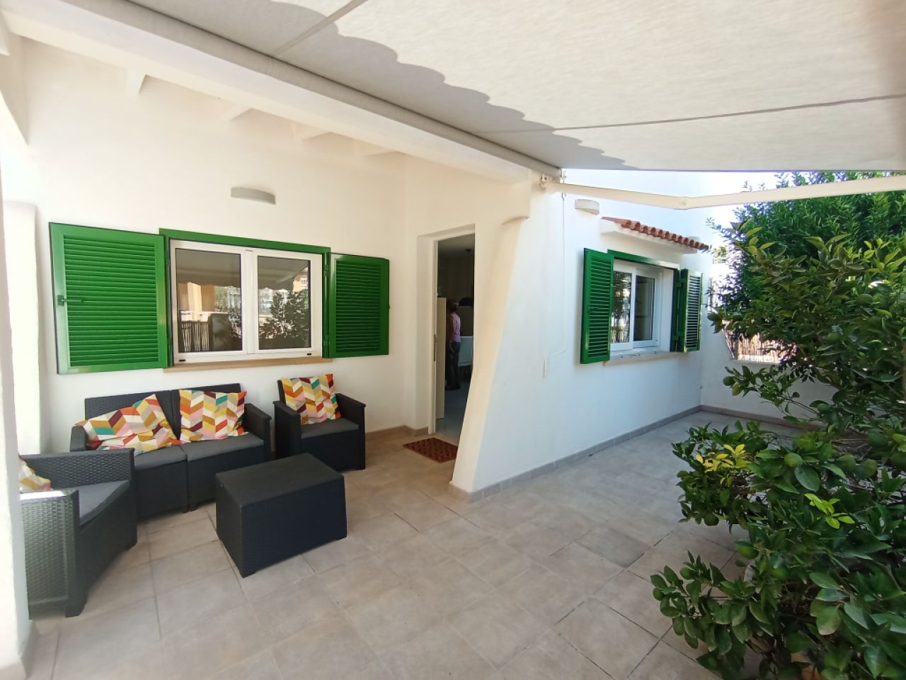 SAISON: Ebenerdiges Chalet mit Fussbodenheizung an der Küste von Sa Rapita --- CH 19 T