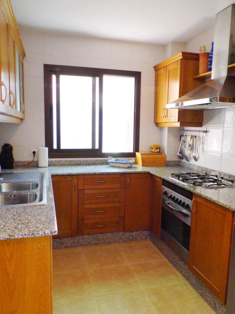 Saison: Ebenerdiges Chalet mit Garten in Sa Rapita-- CH 90 T