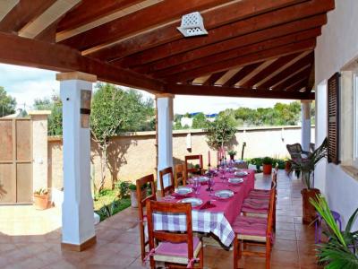 SEASON: Single-storey chalet with garden and fireplace at S Amarrador -- Santanyi -- CH 139 T