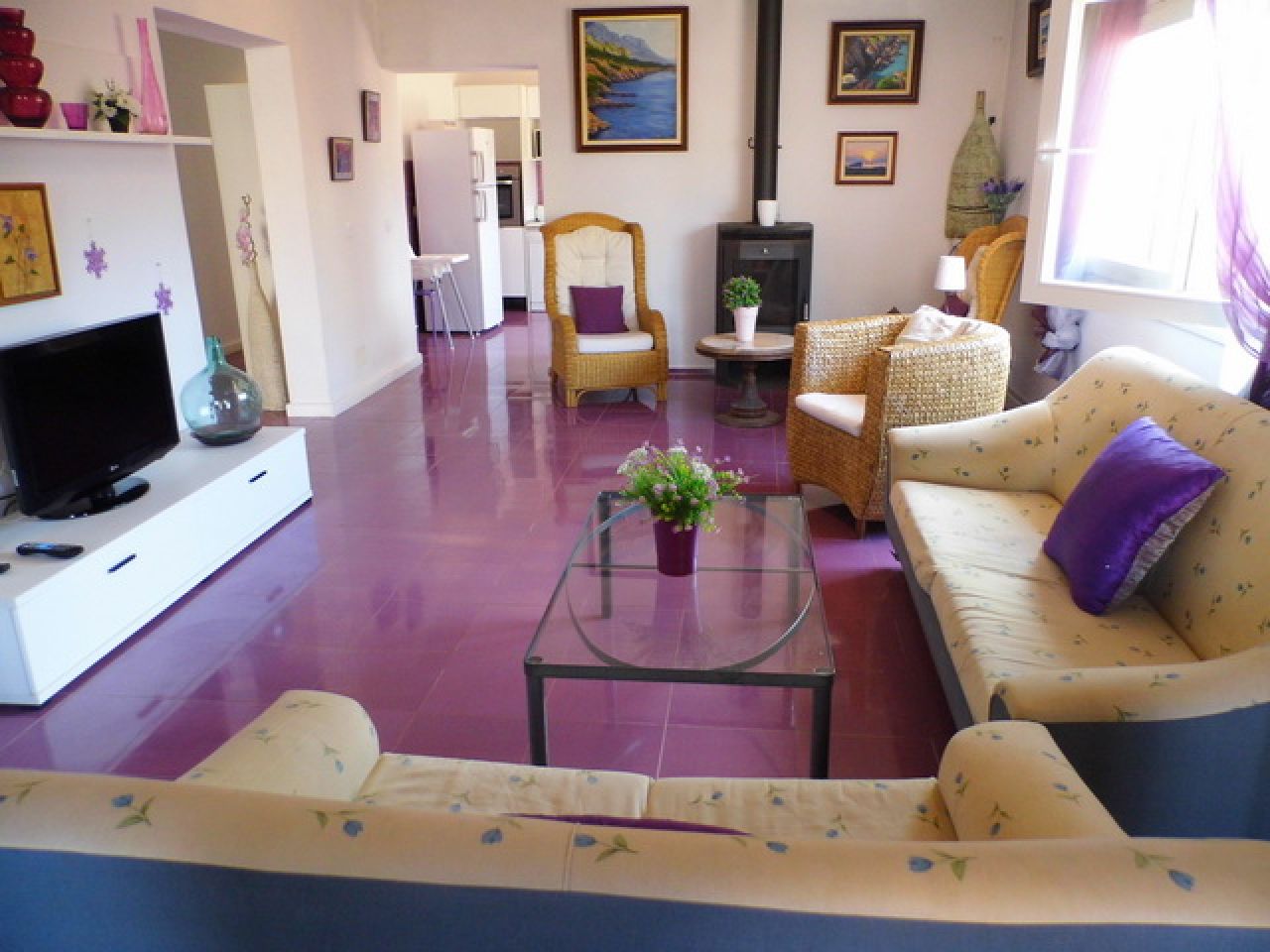 SEASON: Single-storey chalet with garden and fireplace at S Amarrador -- Santanyi -- CH 139 T