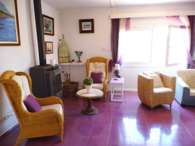 SEASON: Single-storey chalet with garden and fireplace at S Amarrador -- Santanyi -- CH 139 T