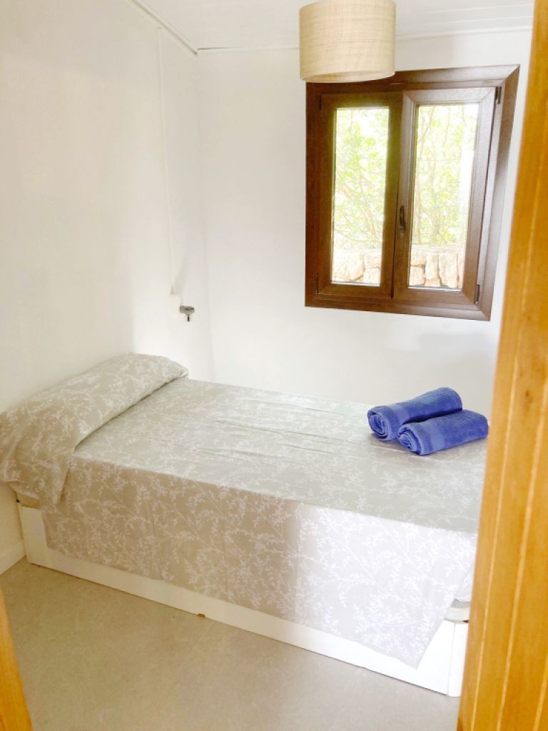 SAISON: Ebenerdiges Chalet mit kleinem Pool und Garten an der Cala Mondrago - Santanyi -- CH 78 T