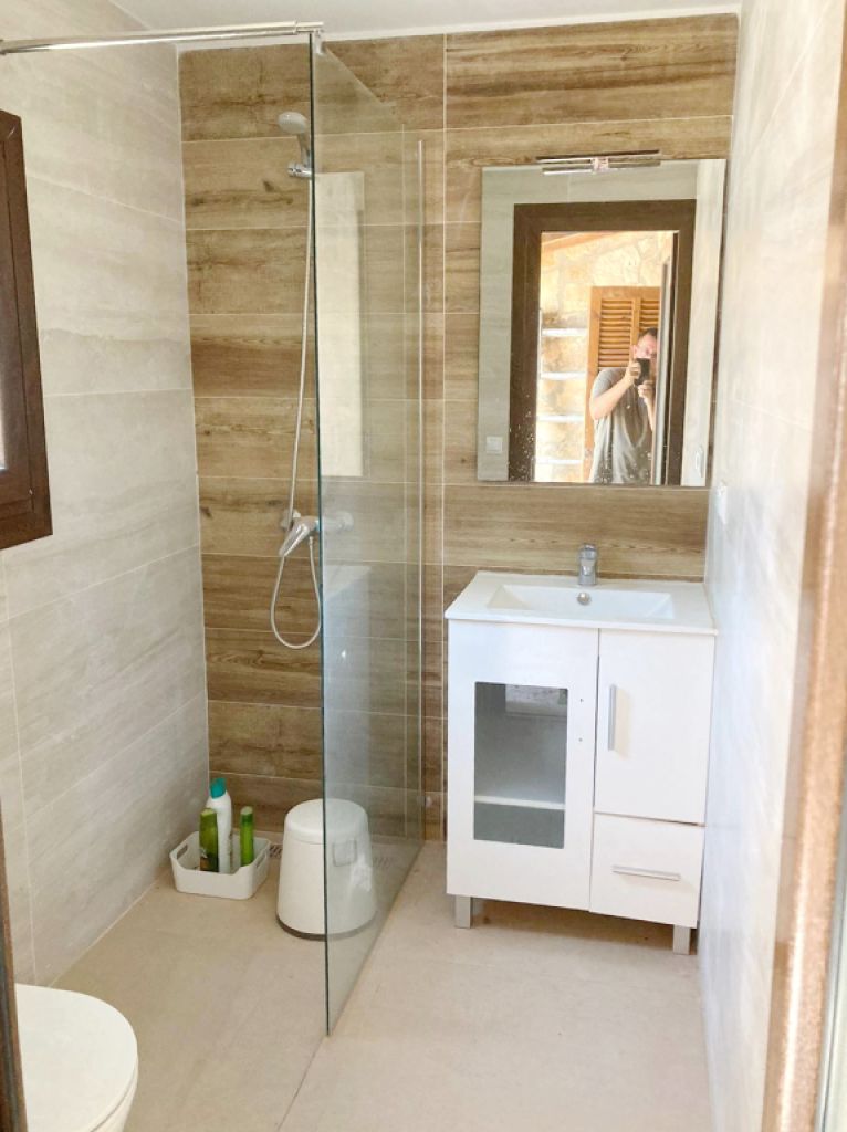 SAISON: Ebenerdiges Chalet mit kleinem Pool und Garten an der Cala Mondrago - Santanyi -- CH 78 T