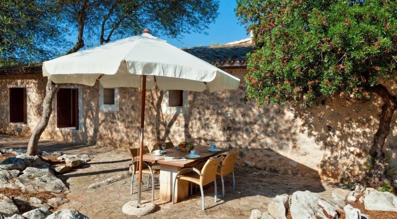 Saison: Finca mit Gemeinschaftspool und 4 weiteren Einheiten bei Manacor -- F 266 E