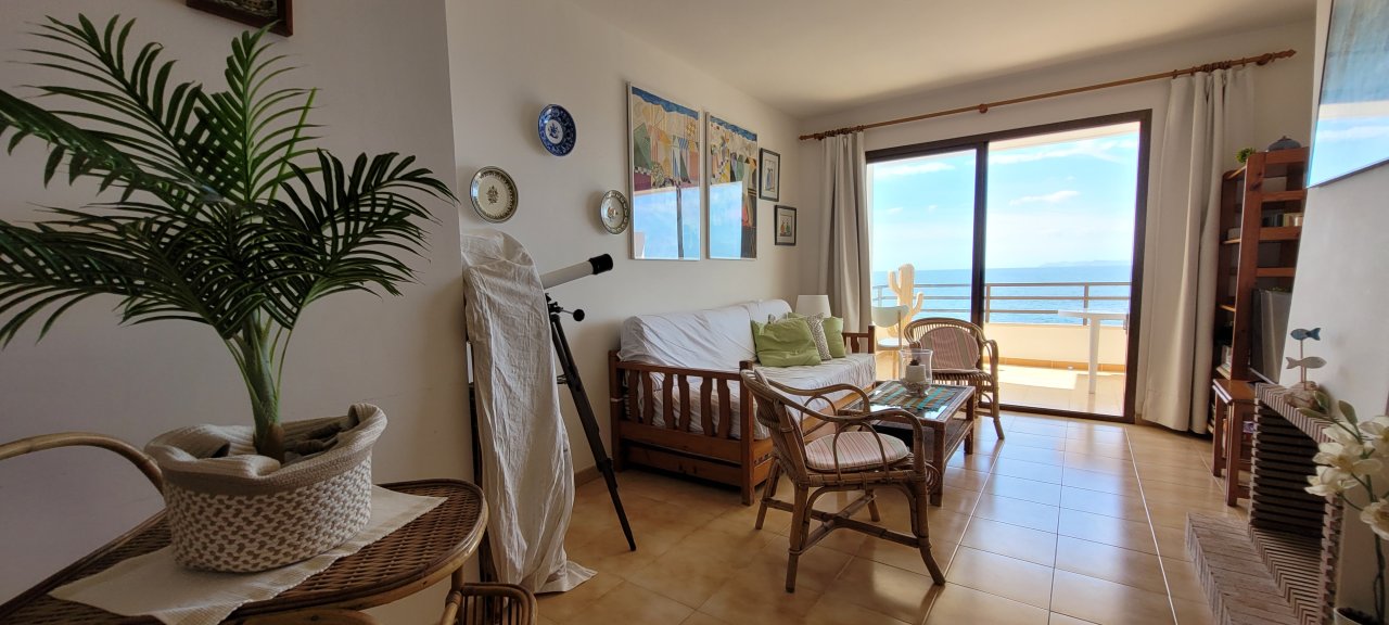 SAISON: Helles Apartment in 1. Küstenlinie von Colonia St Jordi-- AP 18 T