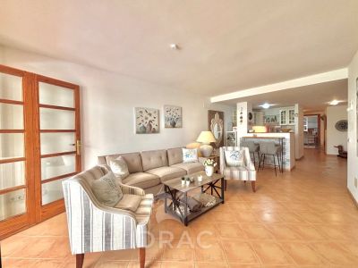 Saison: Modernes Apartment mit Fussbodenheizung in 1. Linie des Hafens von C Figuera-Santanyi- AP 30
