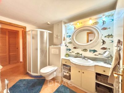 Saison: Modernes Apartment mit Fussbodenheizung in 1. Linie des Hafens von C Figuera-Santanyi- AP 30