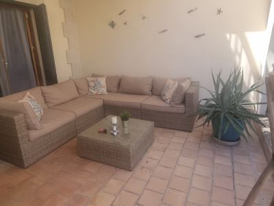 Saison: Modernes Apartment mit Fussbodenheizung in 1. Linie des Hafens von C Figuera-Santanyi- AP 30
