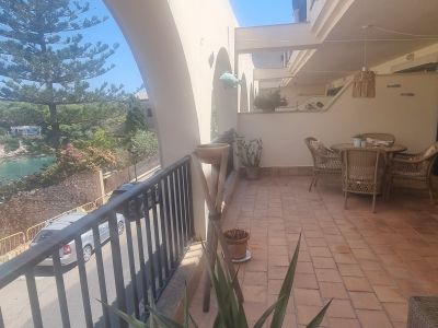 Saison: Modernes Apartment mit Fussbodenheizung in 1. Linie des Hafens von C Figuera-Santanyi- AP 30