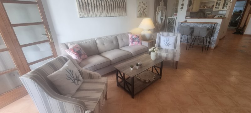 Saison: Modernes Apartment mit Fussbodenheizung in 1. Linie des Hafens von C Figuera-Santanyi- AP 30