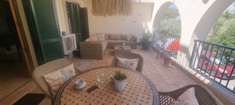 Saison: Modernes Apartment mit Fussbodenheizung in 1. Linie des Hafens von C Figuera-Santanyi- AP 30