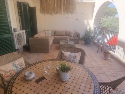 Saison: Modernes Apartment mit Fussbodenheizung in 1. Linie des Hafens von C Figuera-Santanyi- AP 30