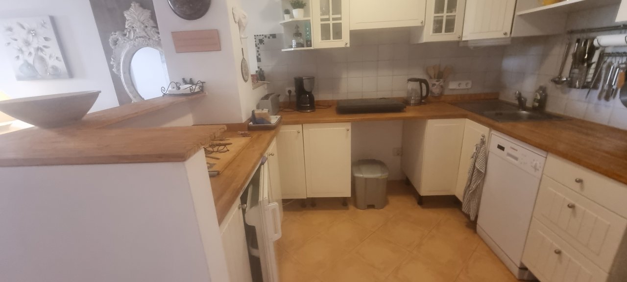 Saison: Modernes Apartment mit Fussbodenheizung in 1. Linie des Hafens von C Figuera-Santanyi- AP 30