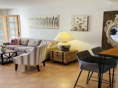 Saison: Modernes Apartment mit Fussbodenheizung in 1. Linie des Hafens von C Figuera-Santanyi- AP 30