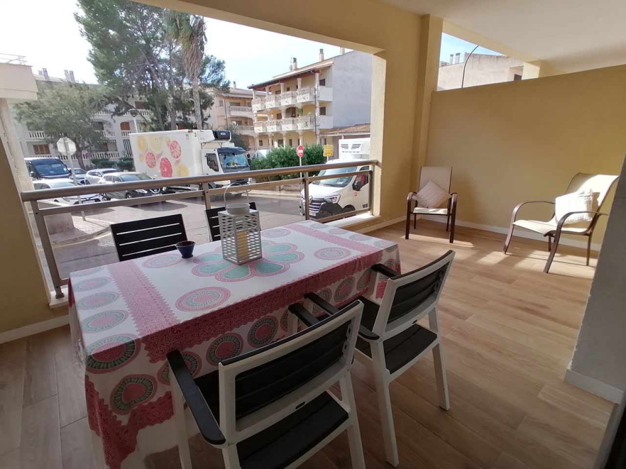 Season: Ground-floor apartment with 2 terraces and AC near the harbor - Colonia St Jordi -- AP 24 T