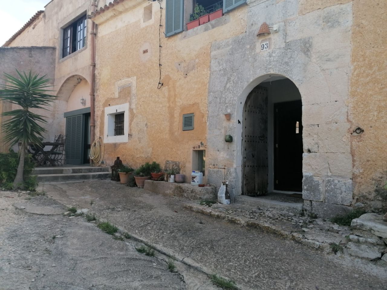 Season: Ground-floor apartment with oil central heating, terrace in the countryside near Cas Concos -- AP 62 T