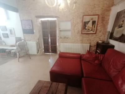 Season: Ground-floor apartment with oil central heating, terrace in the countryside near Cas Concos -- AP 62 T