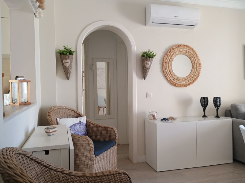 Saison: Parterreapartment mit Vorterrasse und Meerblick in Colonia St. Jordi -- AP 31 T