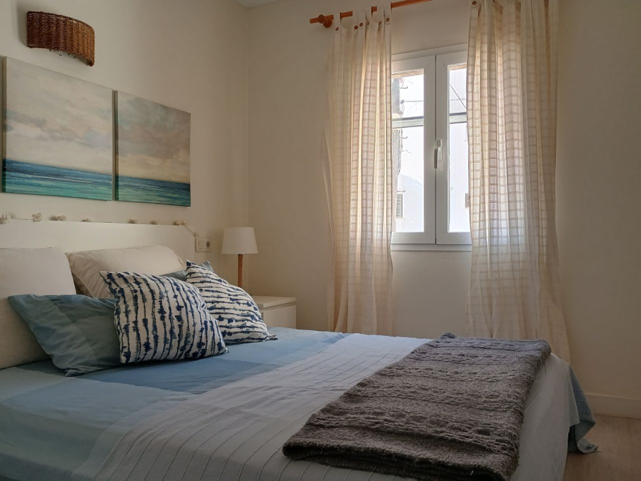Saison: Parterreapartment mit Vorterrasse und Meerblick in Colonia St. Jordi -- AP 31 T