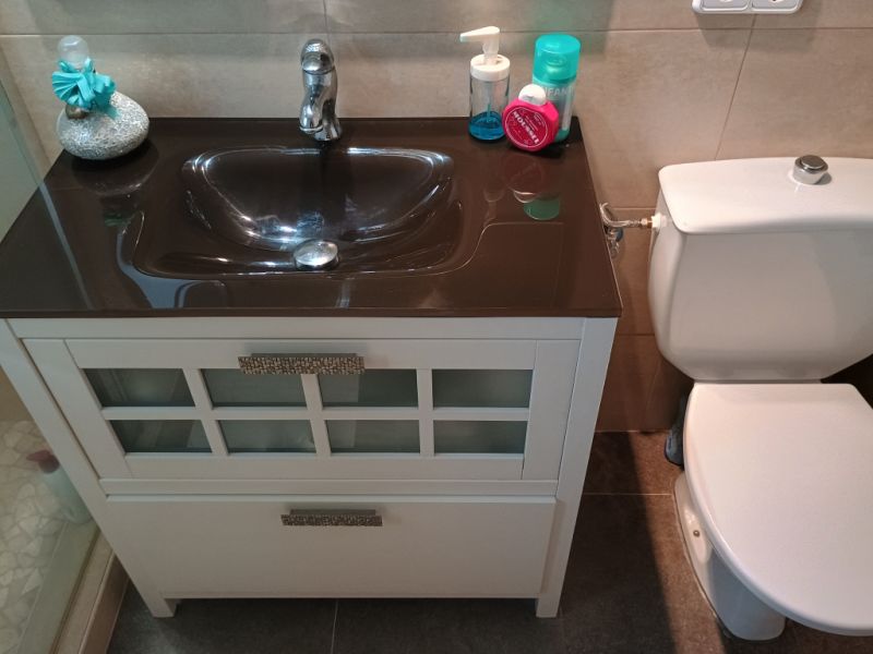 Saison: Parterreapartment mit Vorterrasse und Meerblick in Colonia St. Jordi -- AP 31 T