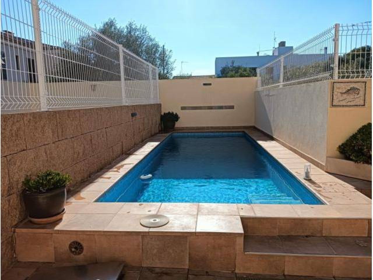 Temporada: Casa adosada con piscina y aire acondicionado en Son Bielo - Estaynol -- RH 06 T