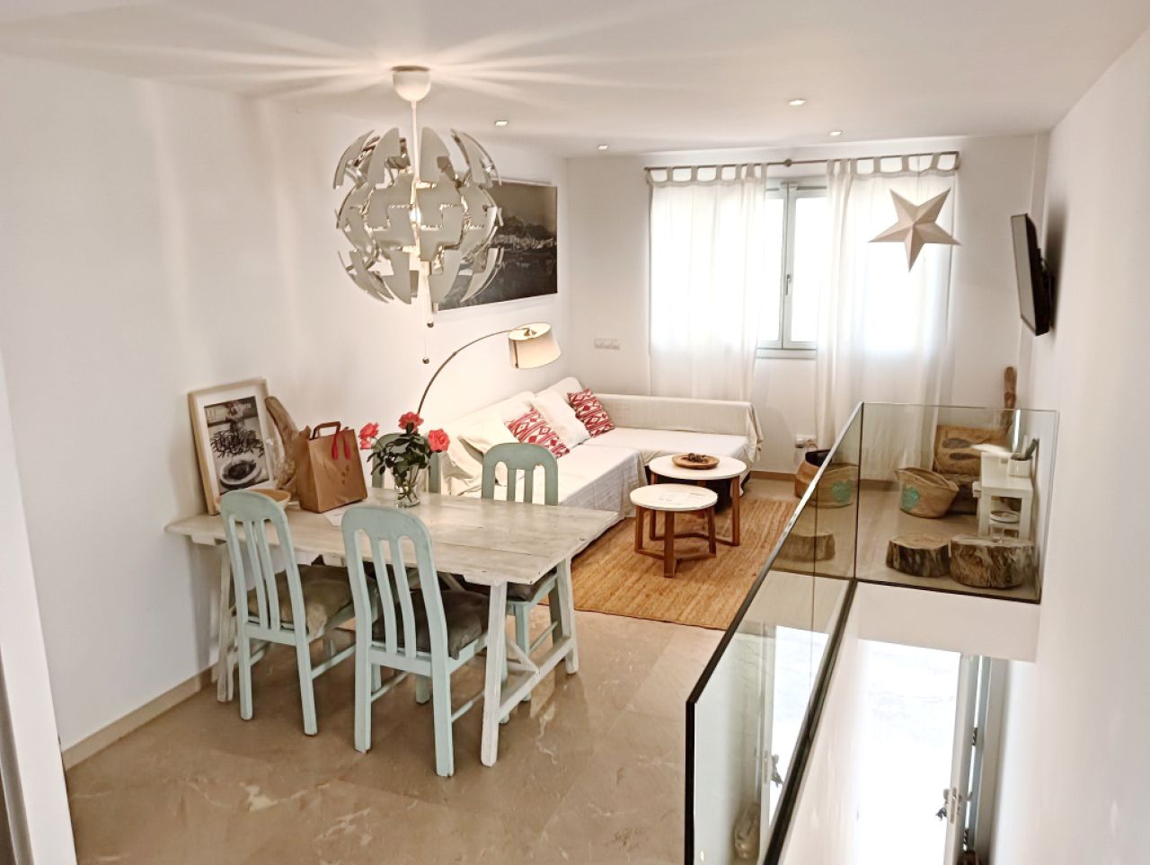 SAISON: Schöne Duplexwohnung mit ZentralAC und Meerblick in Porto Colom -- AP 02 T