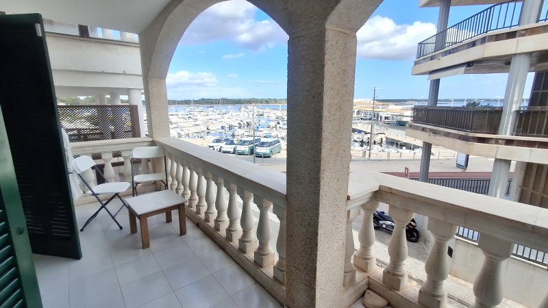 Saison/ Winter: Apartment in 1. Etage mit Hafenblick in Colonia st Jordi --- AP 33 T