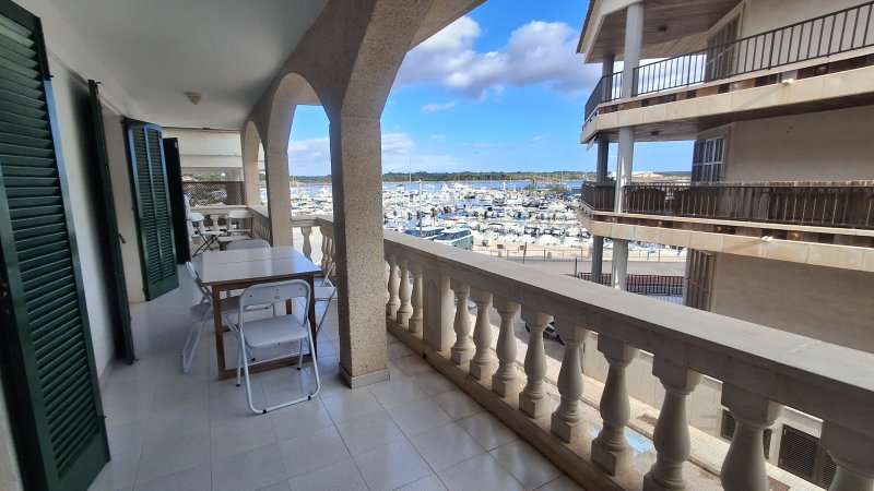 Saison/ Winter: Apartment in 1. Etage mit Hafenblick in Colonia st Jordi --- AP 33 T