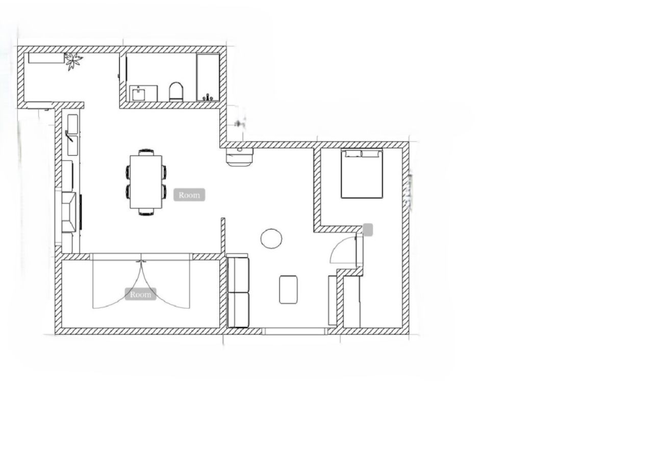 Temporada/Invierno: Chalet a nivel del suelo, moderno, en zona arbolada en la bahía de Cala Llombards - CH12