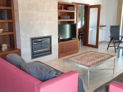 Saison / Winter: Grosses Chalet mit Heizung und schönem Garten bei Estanyol -- Sa Rapita -- CH 67 T