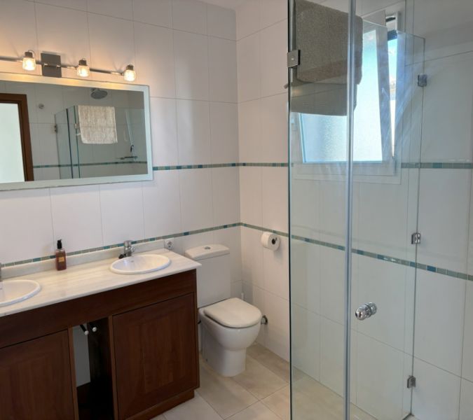 Saison / Winter: Grosses Chalet mit Heizung und schönem Garten bei Estanyol -- Sa Rapita -- CH 67 T