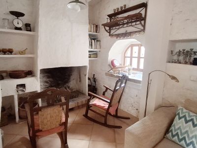 Saison / WInter: Rustikales Dorfhaus mit Garten in einer Dorfsiedlung Sa Sorda - Campos -- DH 40