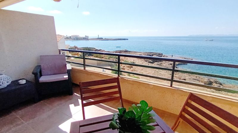 Season 26/27: Modern apartment in first line of the coast of St Jordi --- AP 10 T