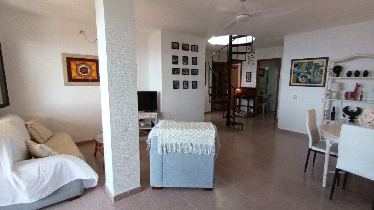 Season 26/27: Modern apartment in first line of the coast of St Jordi --- AP 10 T