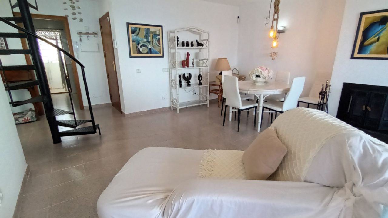 Season 26/27: Modern apartment in first line of the coast of St Jordi --- AP 10 T