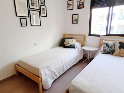 Season 26/27: Modern apartment in first line of the coast of St Jordi --- AP 10 T