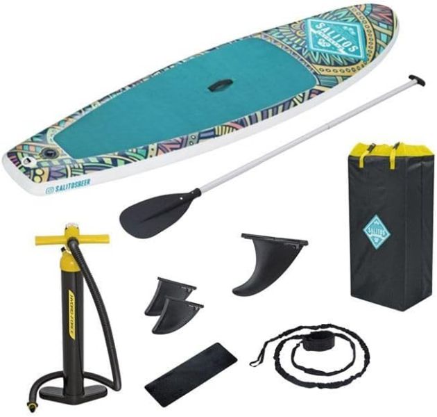 SALITOS Stand-Up-Paddle-Board (SUP) Komplettset – 320 cm – Türkis